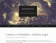 Tablet Screenshot of monomito.org